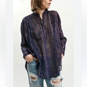 Ulla Johnson Momo Tunic - Midnight